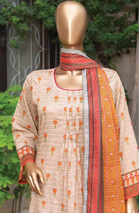 Safina Unstitched Cotton Cambric Collection Vol 02 - DB 1235
