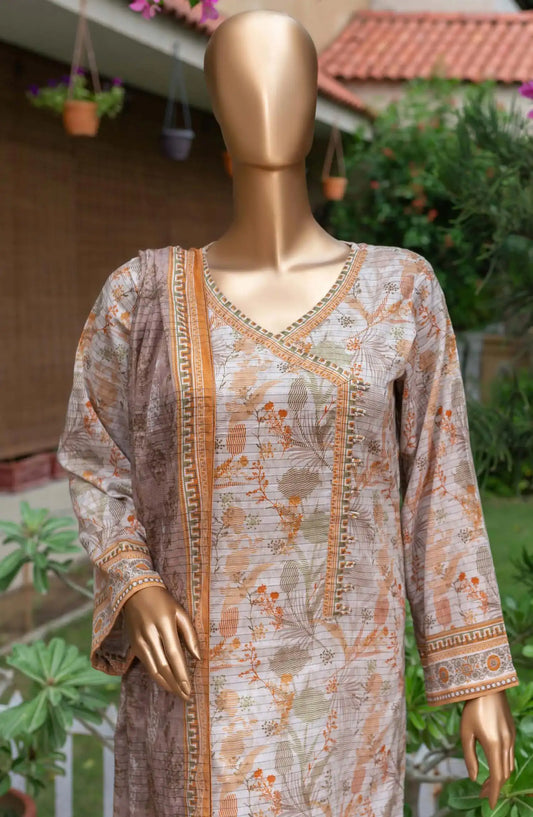 Safina Unstitched Cotton Cambric Collection Vol 02 - DB 1237