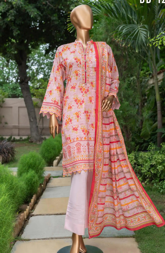 Safina Unstitched Cotton Cambric Collection Vol 02 - DB 1239