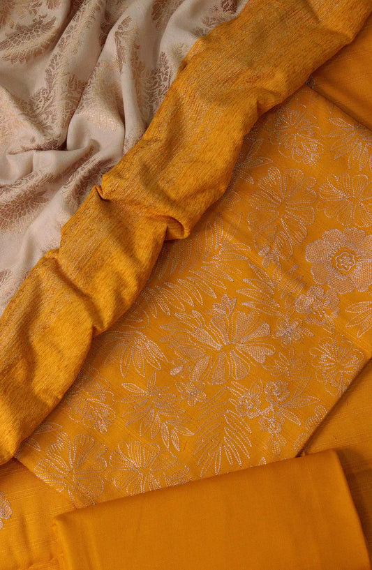 Maleeha Dhanak Embroidered Collection with Broshia Dupatta-DESIGN-01