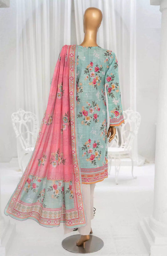 Safina Unstitch Fancy Cambric Collection 2024 Vol 03 - Design 01