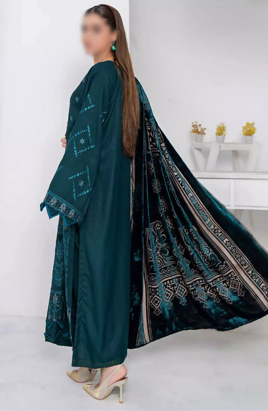 Queen Winter Palachi Shawl Luxurious Collection Vol 05 - Design 01