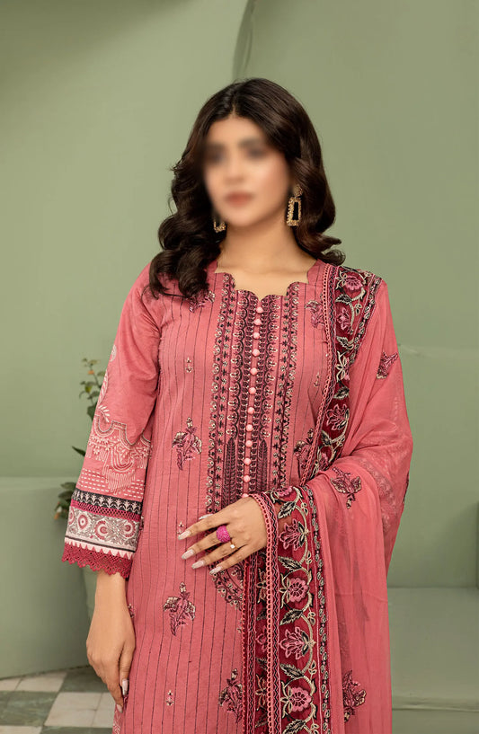 Smile Digital Print and Luxury Emb Lawn Collection - DESIGN-01