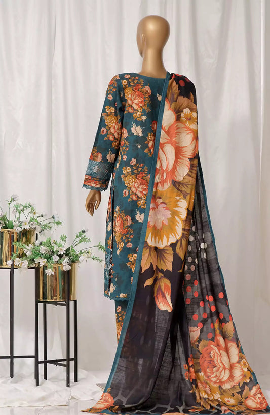 Sadabahar Rania Embroidered Khaddar Collection Vol 01-Design 01