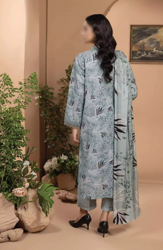 Zara By Hum Dum Printed Wool Shawl Collection - Design 01