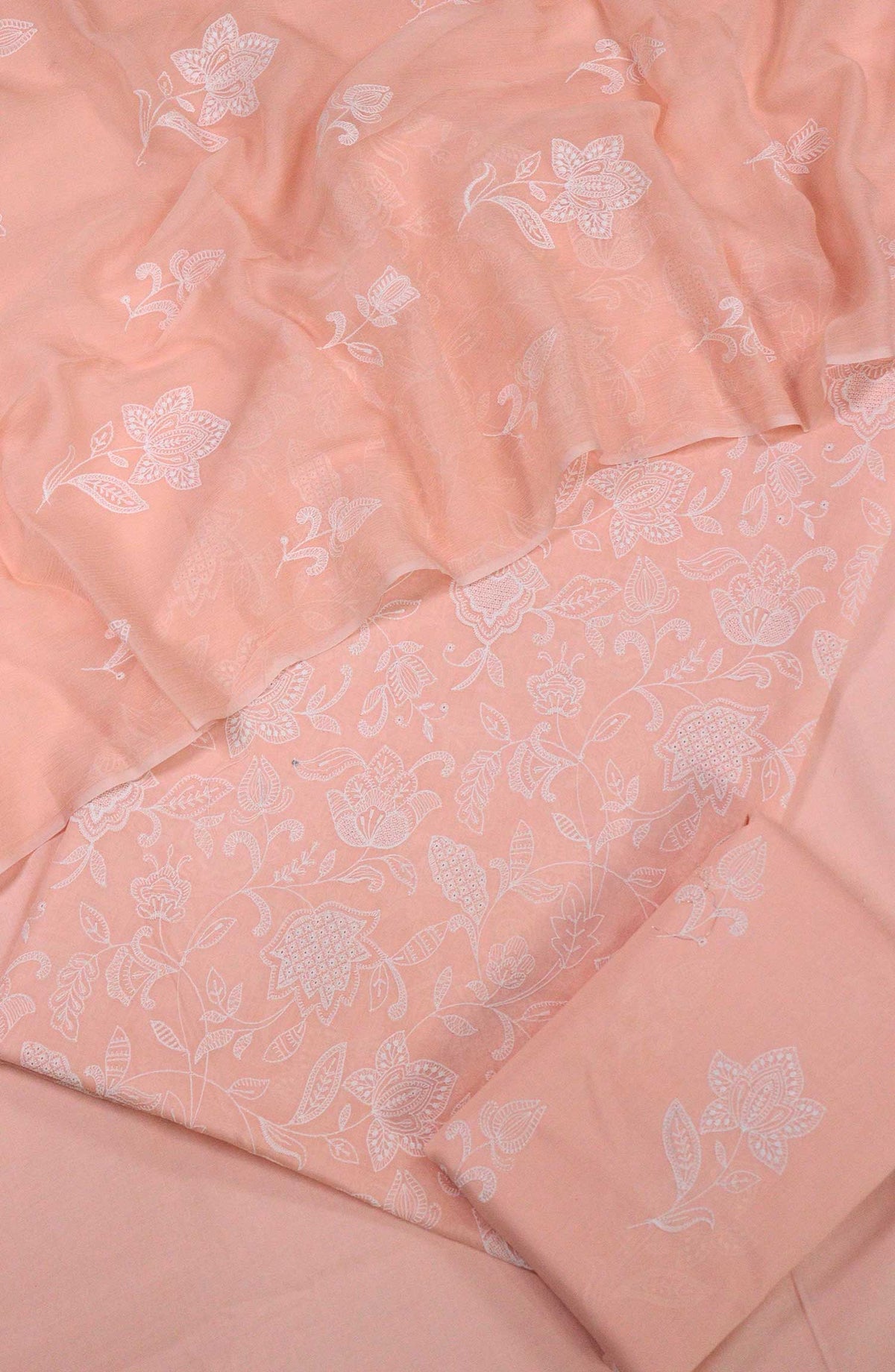 Mehar by Amna Khadija Embroidered Lawn Unstitched 3 Piece Suit - D-01 - AM25MEL - Pink - Summer Collection