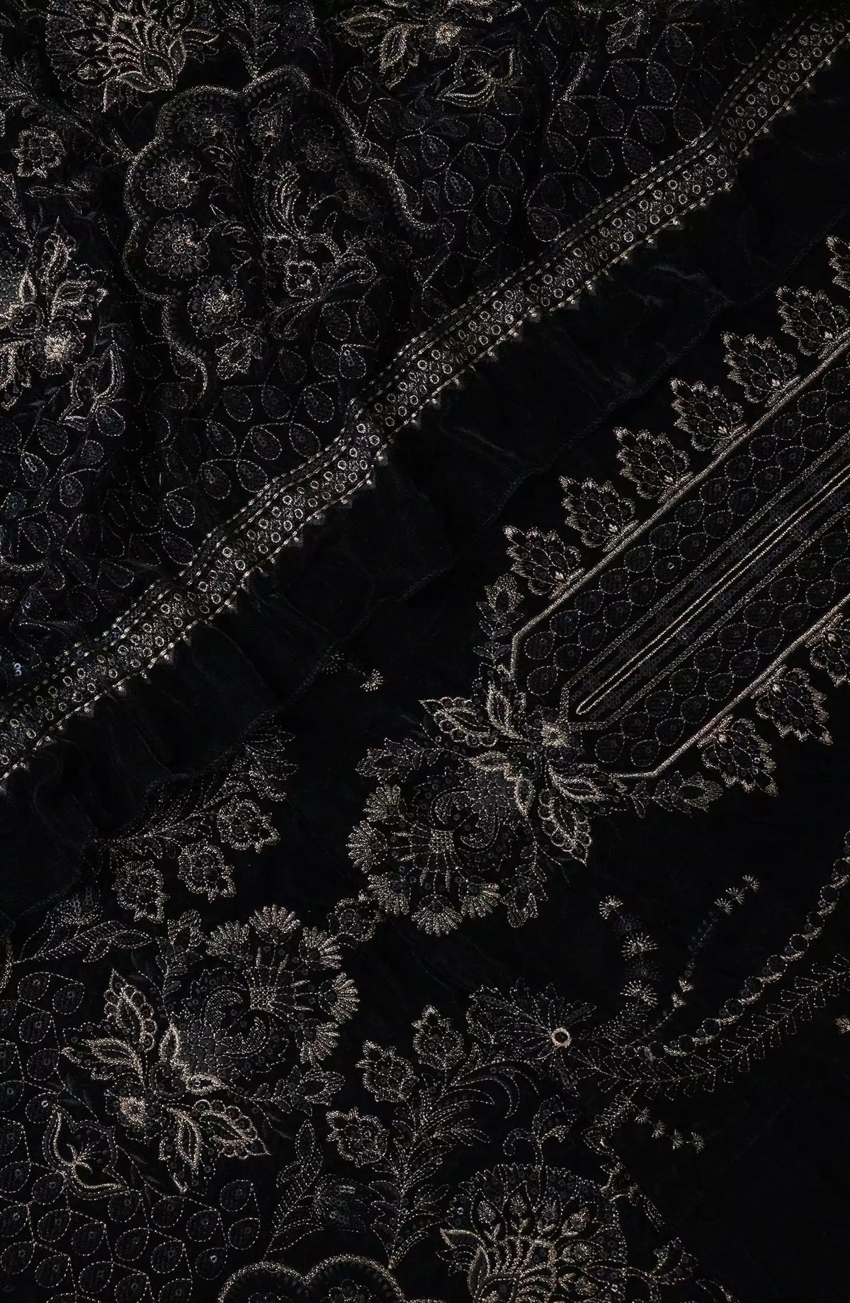 Embroidered Pure Velvet Collection - EPVC-DESIGN-01