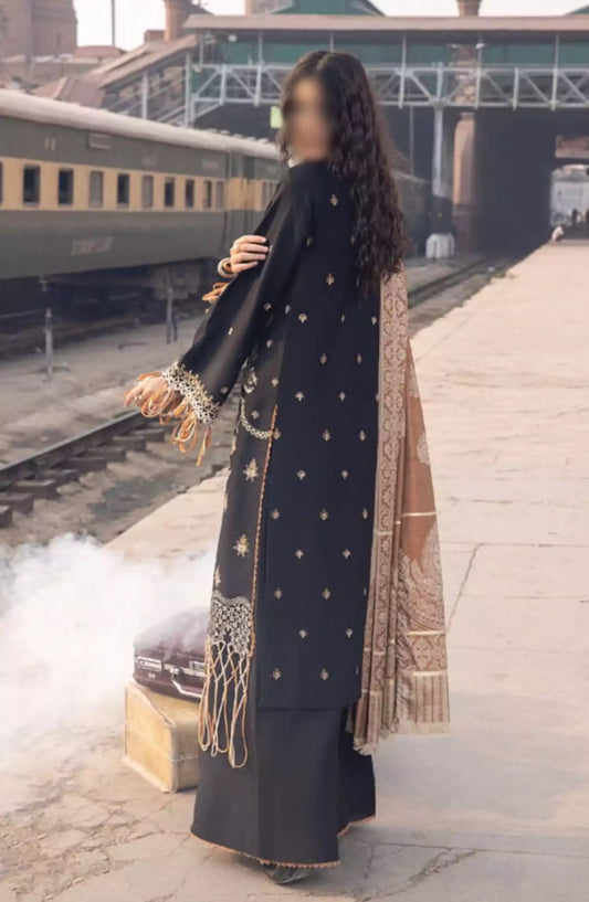 Rahgeer Embroidered Wool Collection By Humdum - Design 01