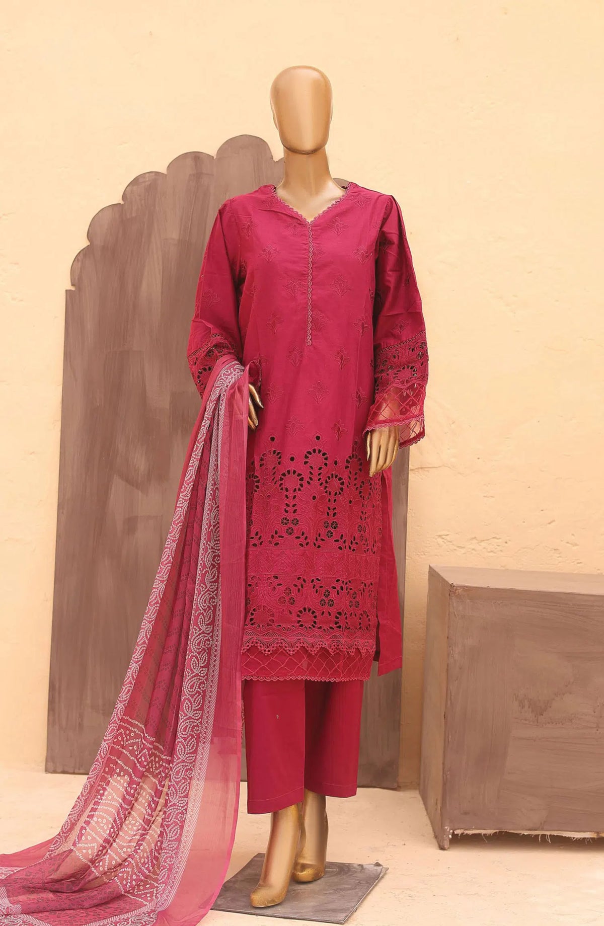 Bin Saeed Chikankari Collection Vol 03 - Design 01