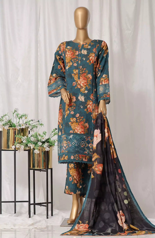 Sadabahar Rania Embroidered Khaddar Collection Vol 01-Design 01
