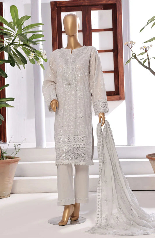 SADABAHAR Lucknowi Chikankari Embroidered Collection Vol 2 - DESIGN-01