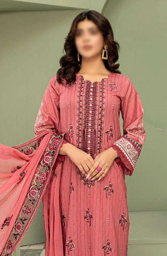 Smile Digital Print and Luxury Emb Lawn Collection - DESIGN-01