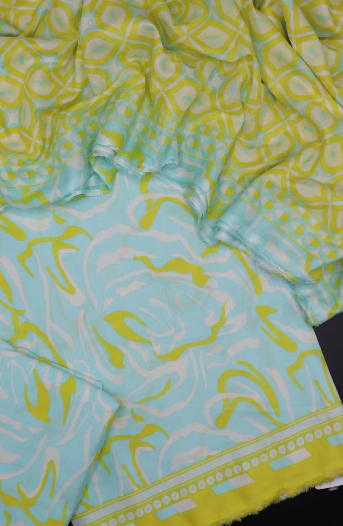 Bin Saeed Unstitched Printed Lawn Collection 2024 Vol 02 - Design-01