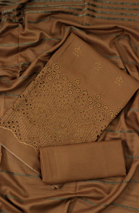 Heer unstitch Chikankari Embroidered fancy Viscose Collection - DESIGN-02