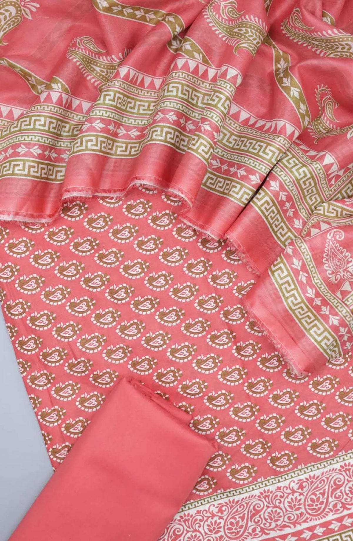 Bin Saeed Unstitched Printed Lawn Collection 2024 Vol 03 - Design 02