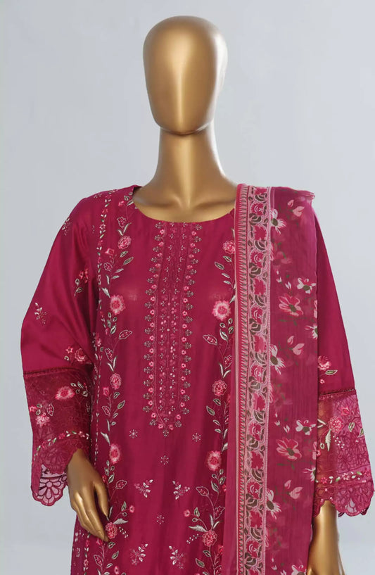 Bin Saeed Luxury RTW Cotton Embroidered Collection 2024 Vol 04 - Design 02