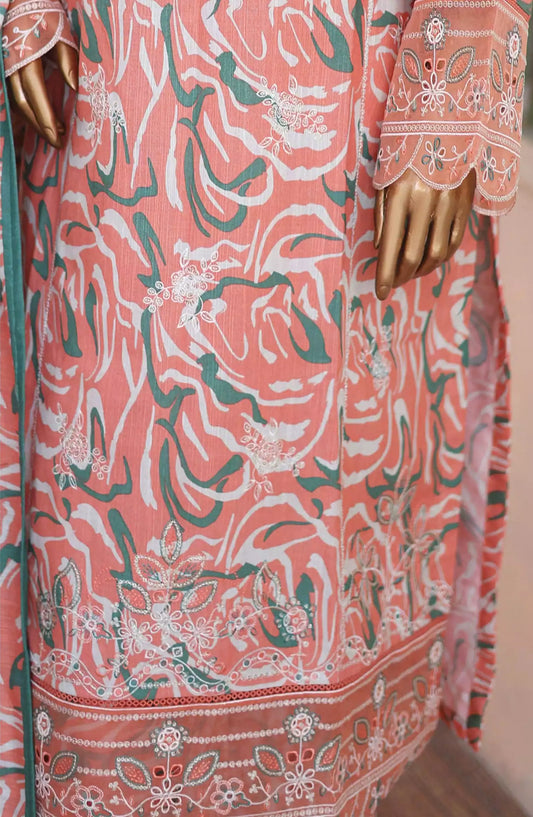 Bin Saeed Exclusive RTW Chikankari Embroidered Khaddar Collection Vol 02 - Design 02