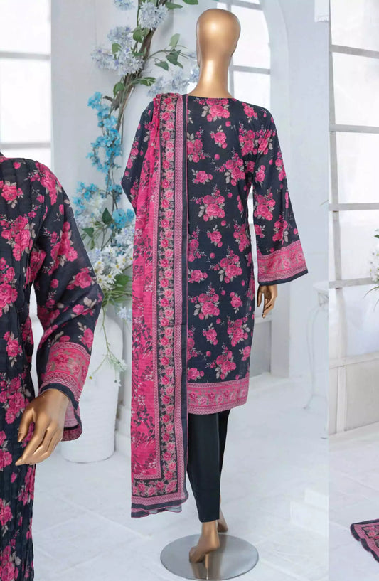Safina Unstitch Fancy Cambric Collection 2024 Vol 03 - Design 02