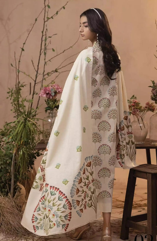 RAYA by Hum Dum Printed Khaddar Collection - RHM-Design 02