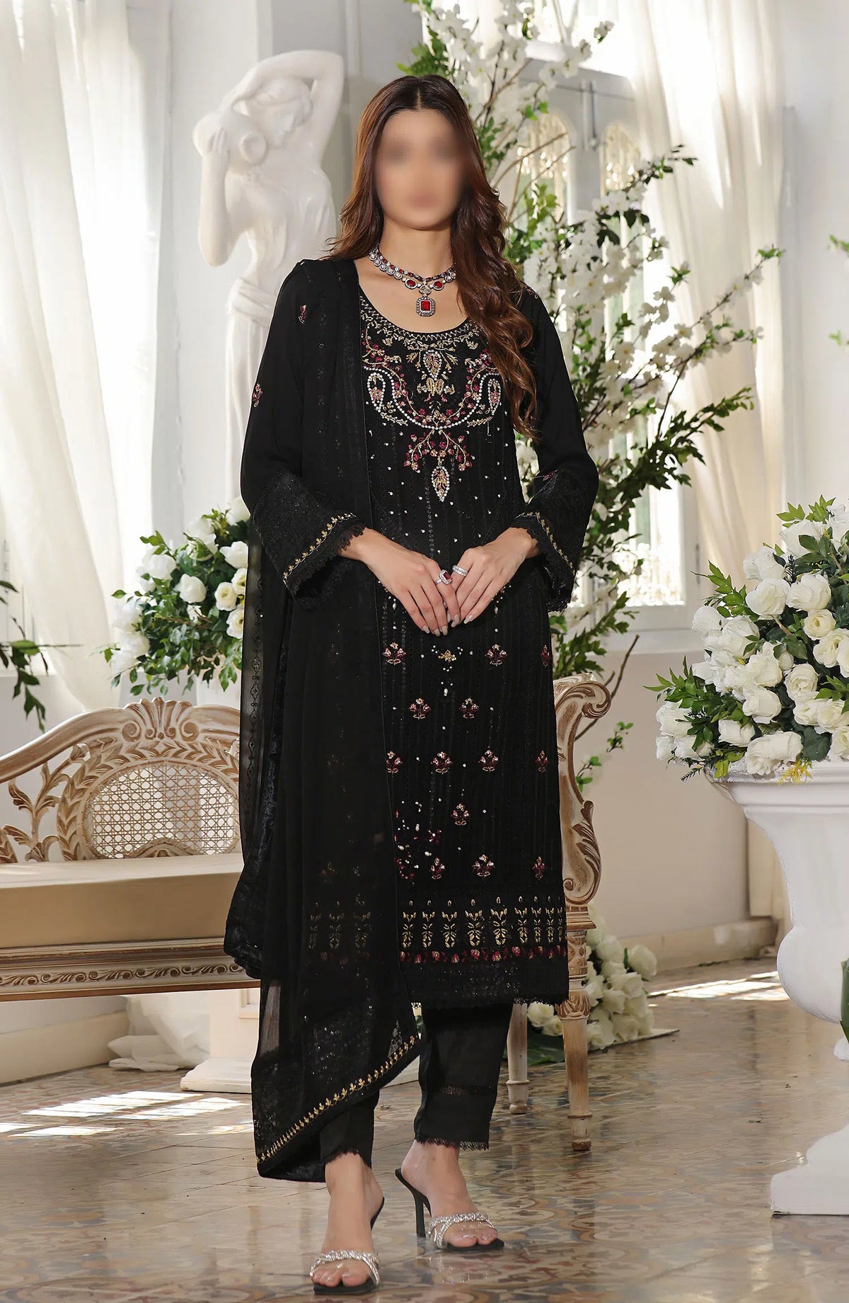 Guzel Jahan Ara Formal 3 Piece Stitched Collection - Design 02