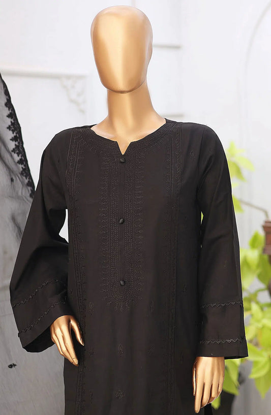 Monochrome Chikankari Collection Vol-1 by Naubahar - Design 02