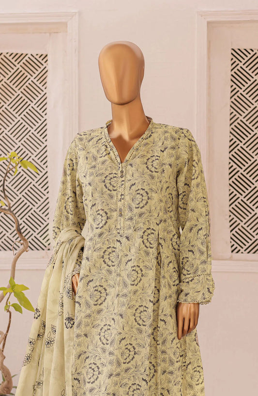 HZ Threads Embroidered Collection 2024 - Design 02