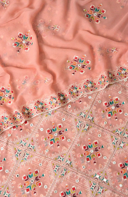 Crinklezza Unstitched Exclusive Chiffon Collection Vol 03 by Amna Khadija - Design 02