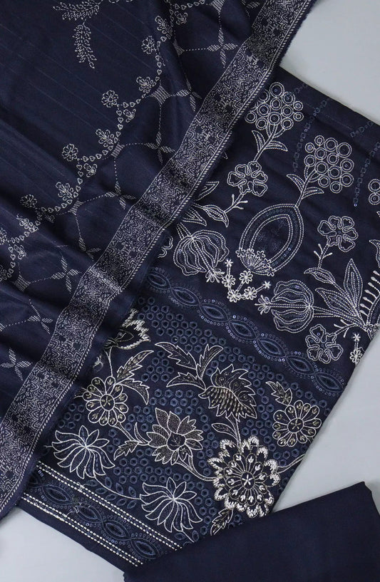 Kainat Unstitch Embroidered Fancy Collection-Design 02