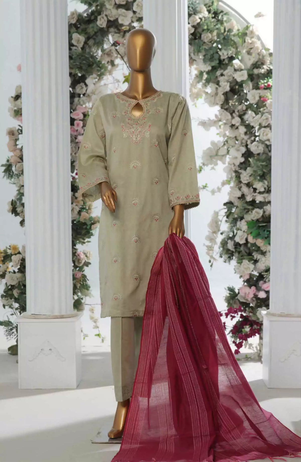 Seerat Embroidered Unstithced Collection Vol 01 - SEC-DESIGN-02