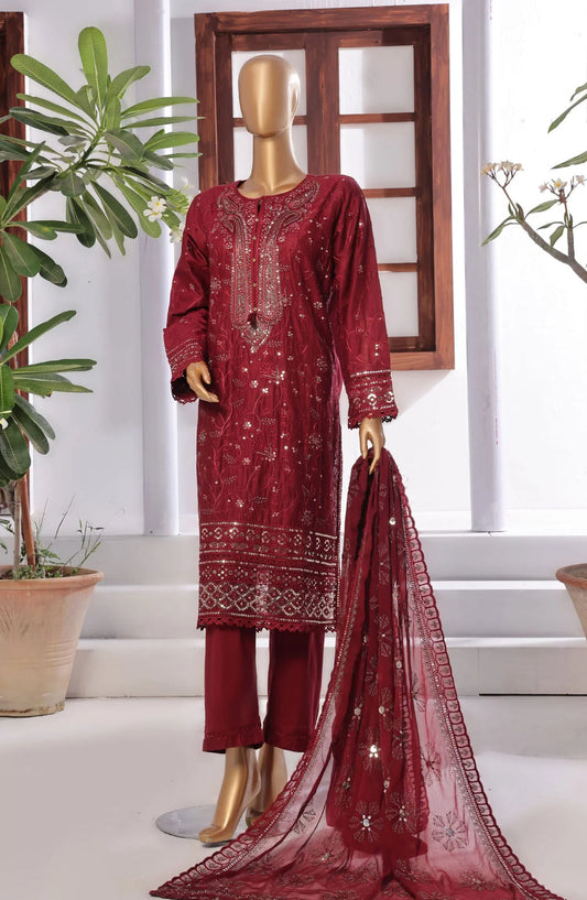 SADABAHAR Lucknowi Chikankari Embroidered Collection Vol 2 - DESIGN-02