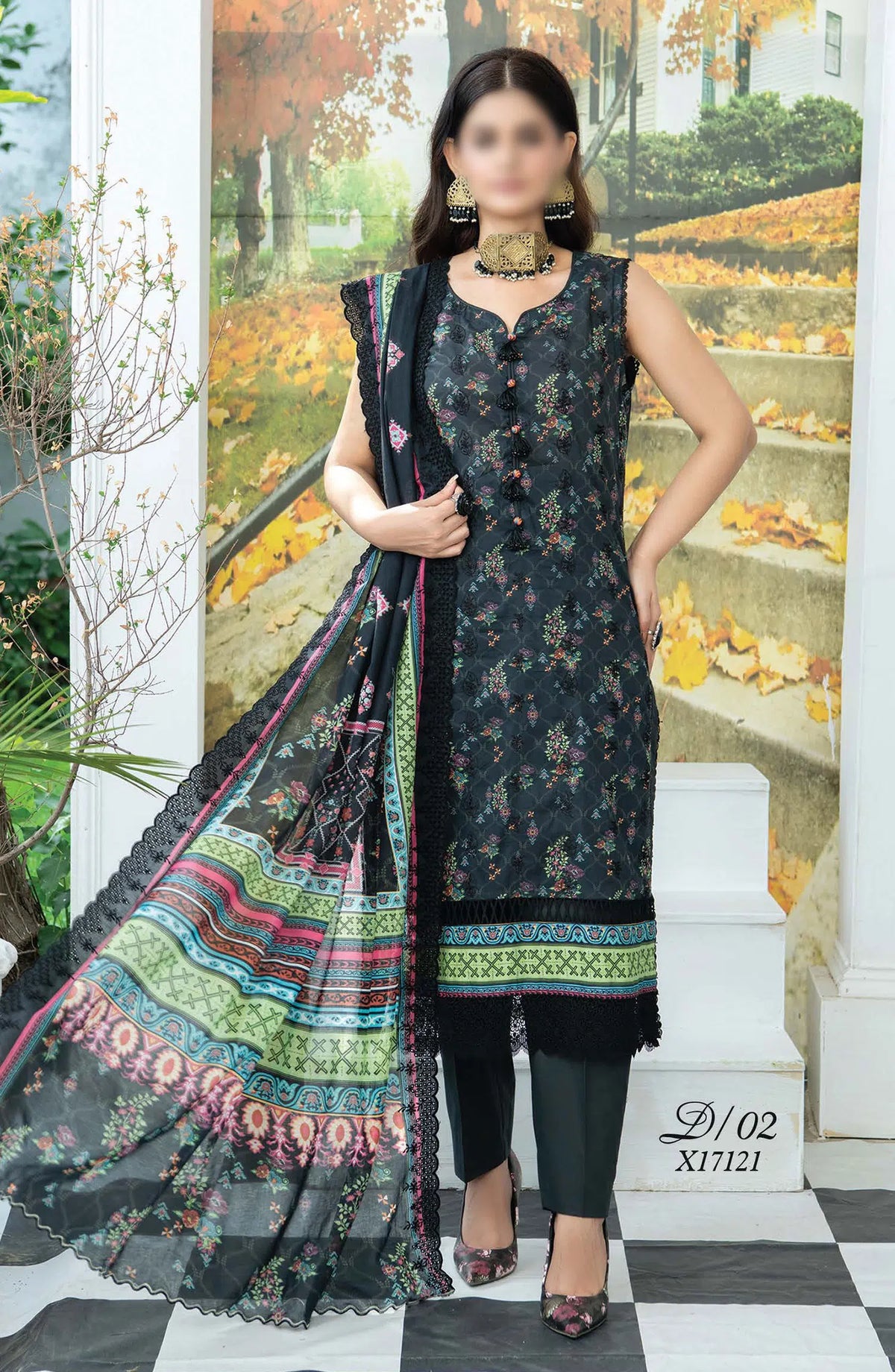 Mashaal Exclusive Digital Printed Collection By Riaz Arts - Design-02