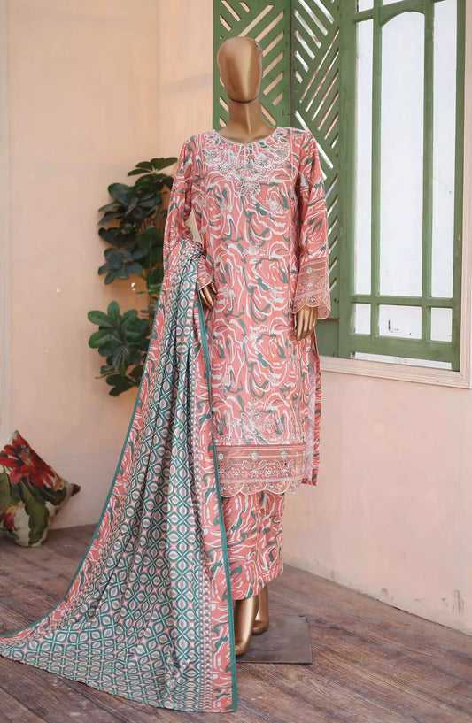 Bin Saeed Exclusive RTW Chikankari Embroidered Khaddar Collection Vol 02 - Design 02