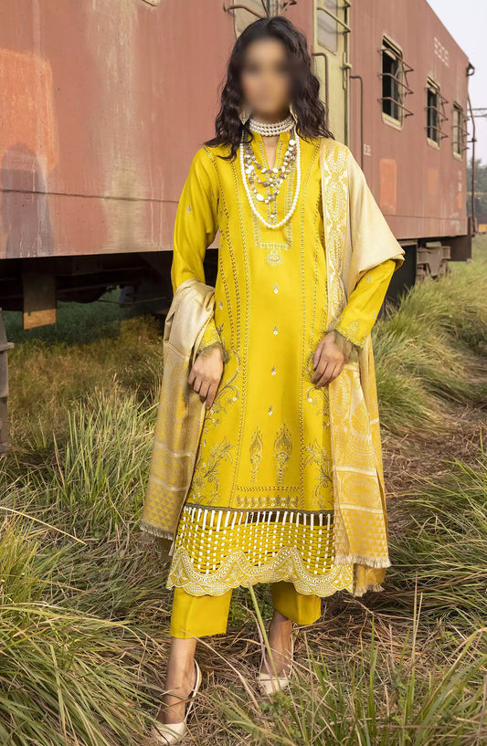 Rahgeer Embroidered Wool Collection By Humdum - Design 02