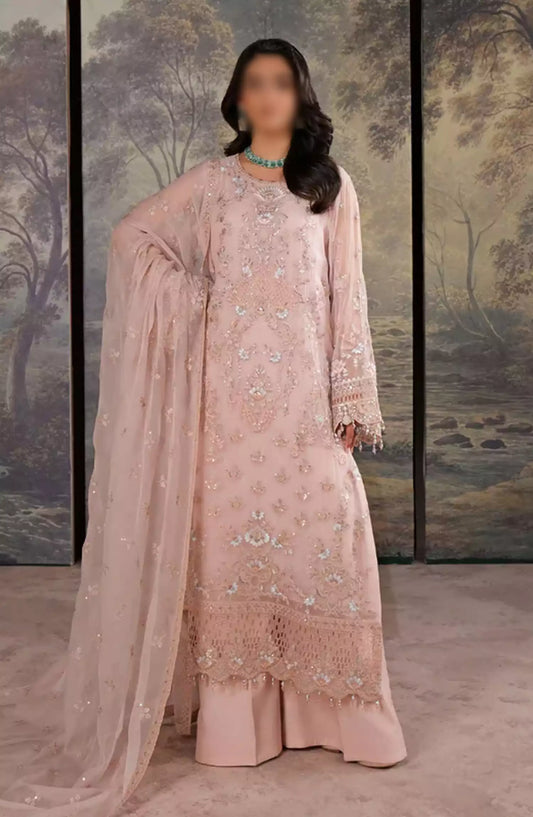 Lamisah Zebaish Luxury Chiffon Collection - Design -02 Linen