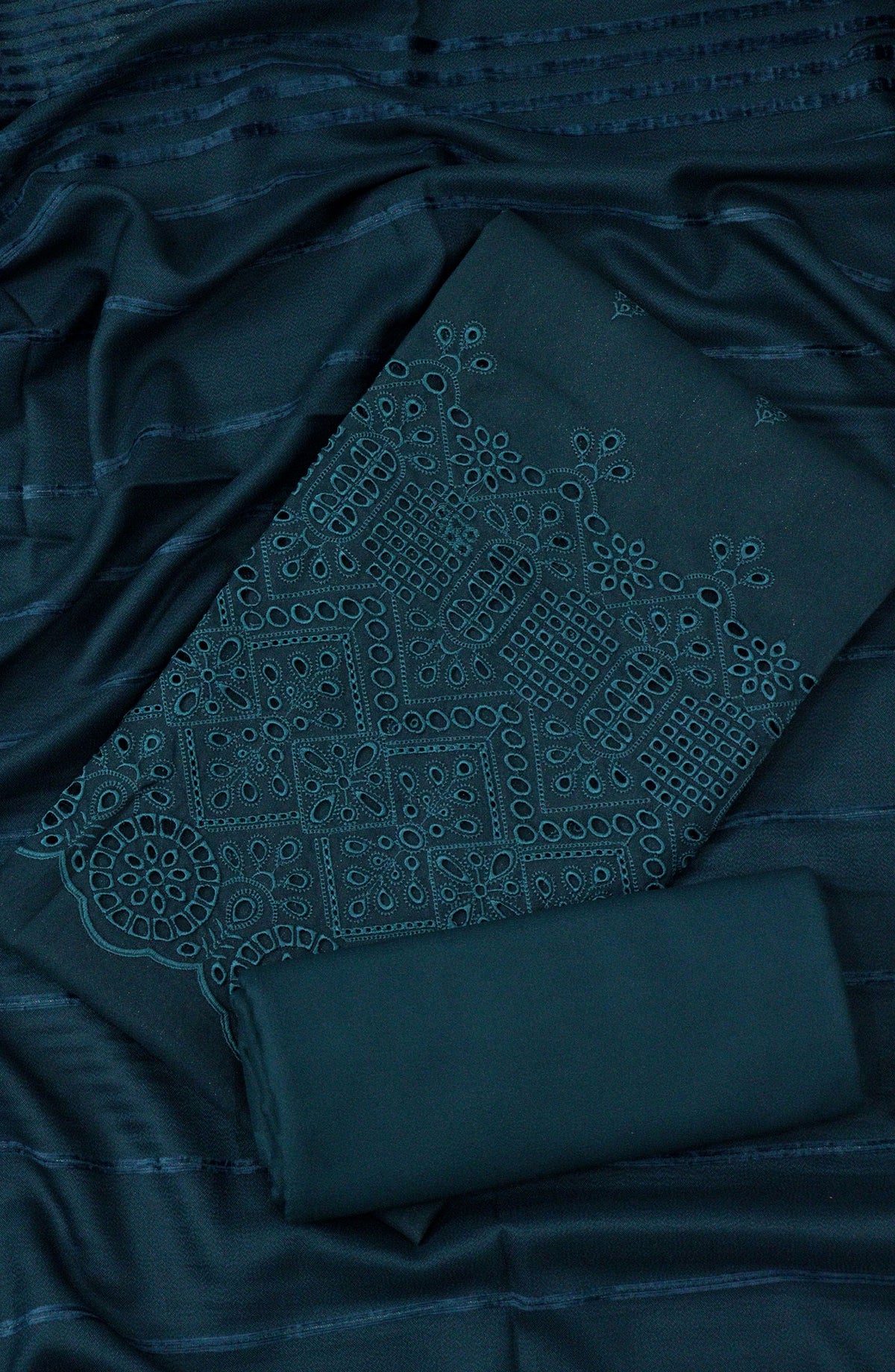 Heer unstitch Chikankari Embroidered fancy Viscose Collection - DESIGN-03