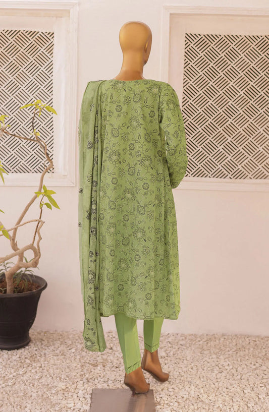 HZ Threads Embroidered Collection 2024 - Design 03