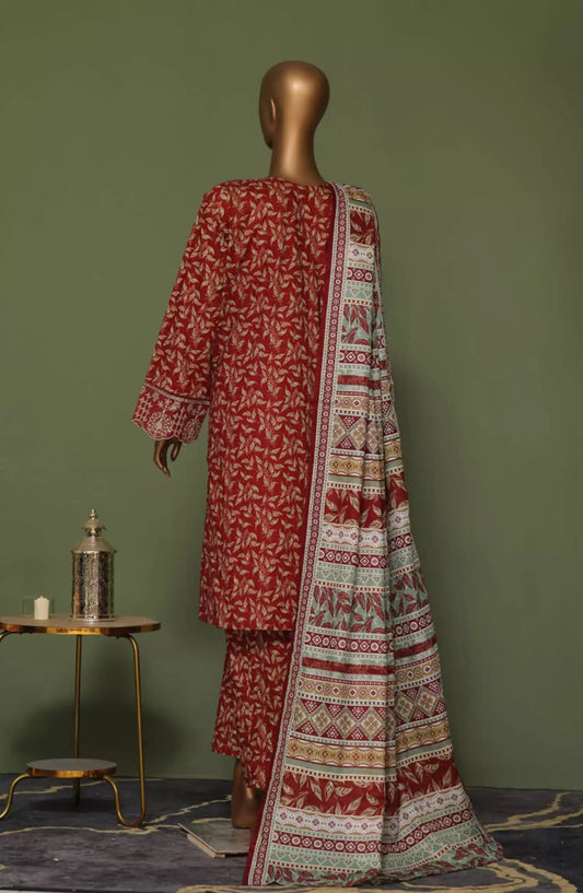 BIN SAEED Exclusive Cotton Chikankari 3 Piece Vol 02 - BS-ECC-Design 03
