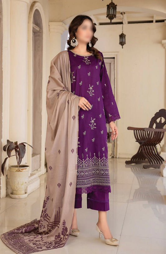 Rimjim Lawn Doriya Embroidered Collection Vol 03 - Design 03
