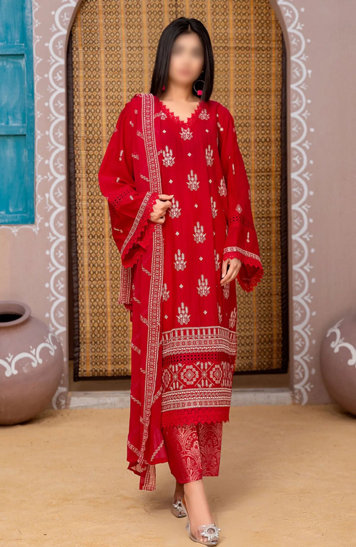 Signature Fancy Lawn Embroidered Collection Vol 02 2024 - Design 03