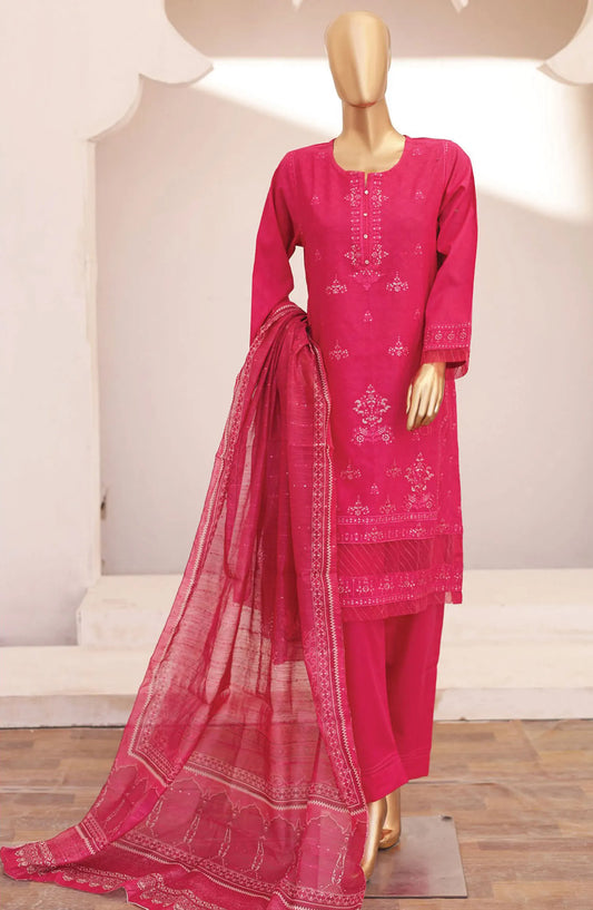 Qalamkar with Fancy Dupatta Vol 03 - Design 03