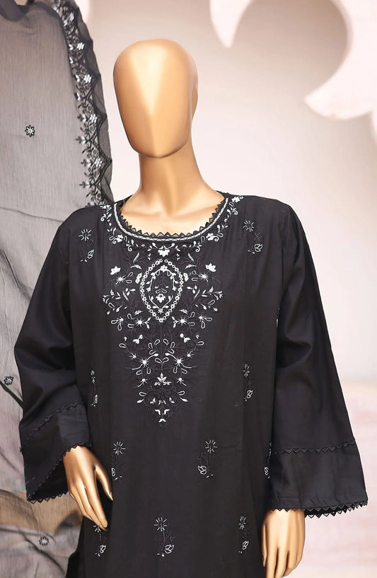 Monochrome Chikankari Collection Vol-1 by Naubahar - Design 03