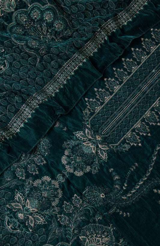 Embroidered Pure Velvet Collection - EPVC-DESIGN-03