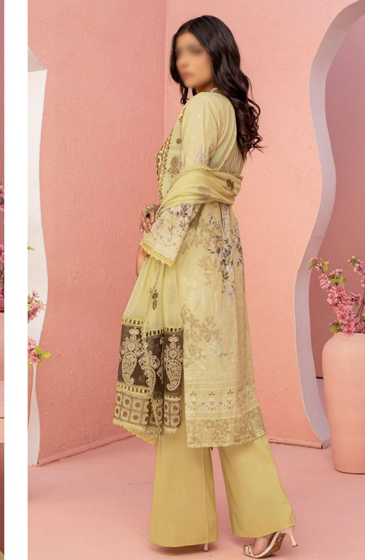 Smile Luxury Lawn Collection 2024 - DESIGN-03