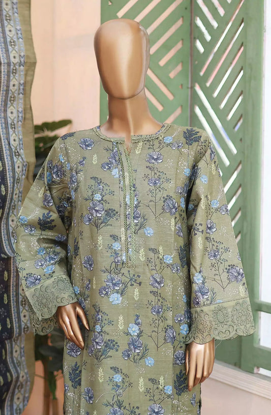 Bin Saeed Exclusive RTW Chikankari Embroidered Khaddar Collection Vol 02 - Design 03