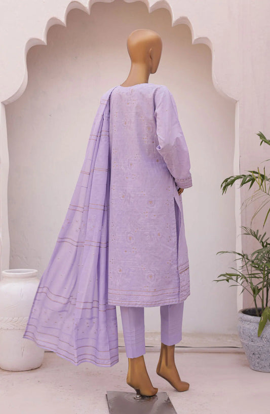 HZ Valencia Jacquard Unstitched Collection 2024 - Design 03