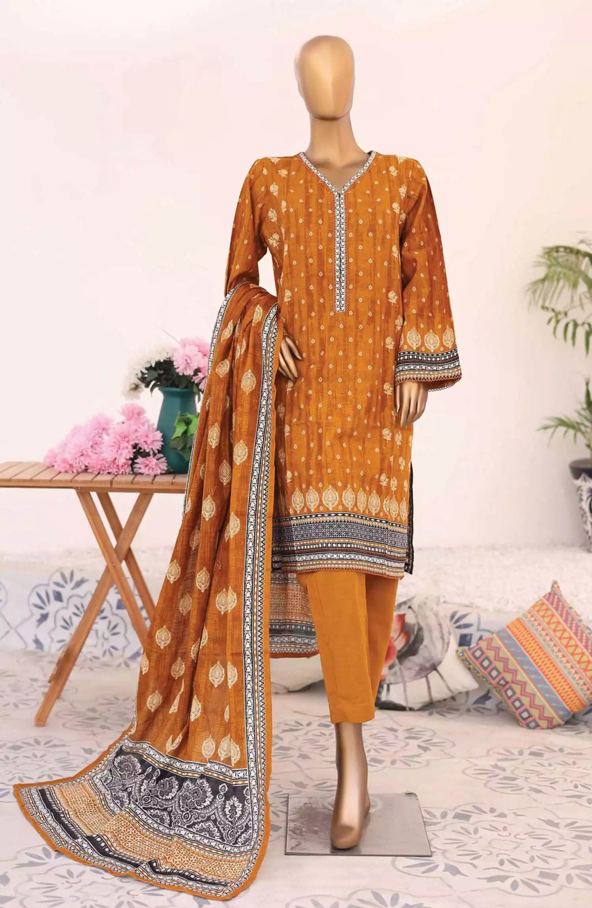 Bin Saeed  Exclusive RTW Khaddar Collection Vol 11 - Design 03