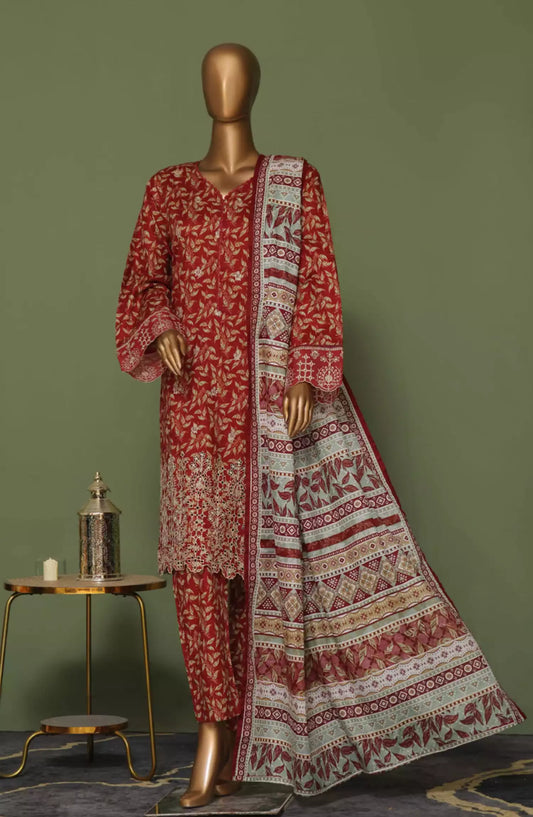 BIN SAEED Exclusive Cotton Chikankari 3 Piece Vol 02 - BS-ECC-Design 03