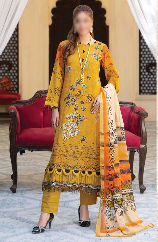 Sohana Digital Embroidered Lawn Collection - Design 03