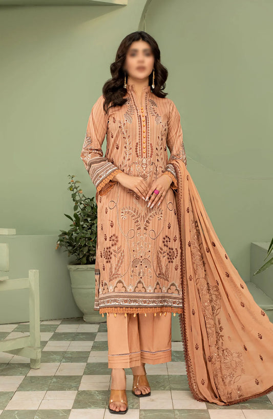 Smile Digital Print and Luxury Emb Lawn Collection - DESIGN-03