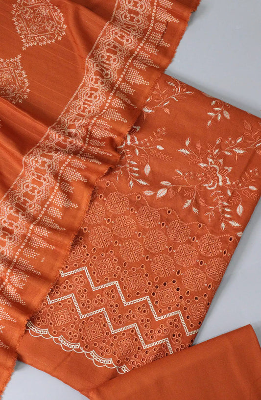 Kainat Unstitch Embroidered Fancy Collection-Design 04